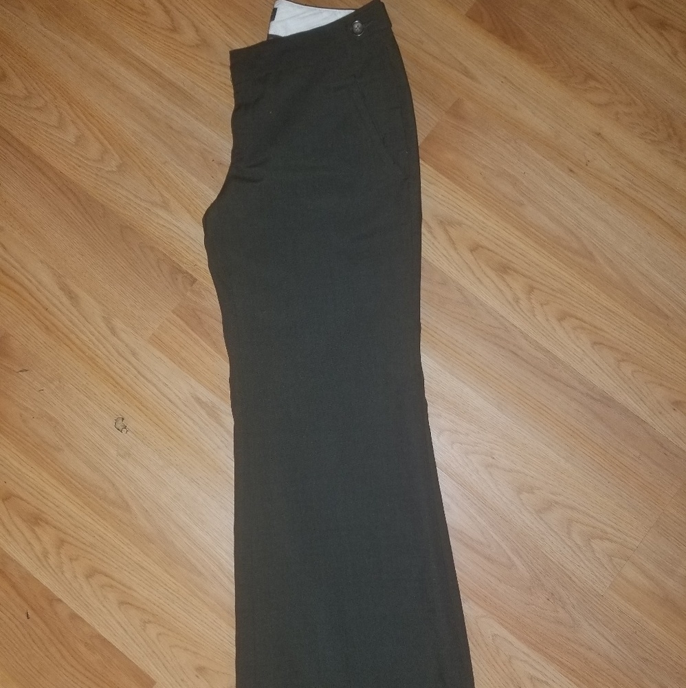 Womens dress pants dark grey